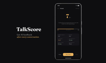 Talkscore screenshot