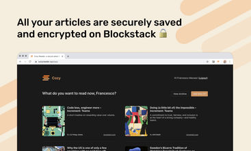 Cozy Reader screenshot