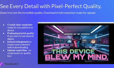 Thumbnail X screenshot