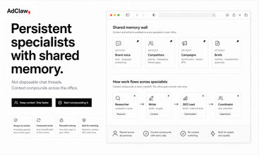 AdClaw screenshot