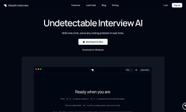 Stealth Interview screenshot