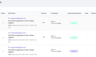 Engagespot screenshot