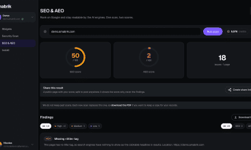 Amabrik screenshot