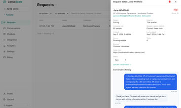 ConvoScore screenshot