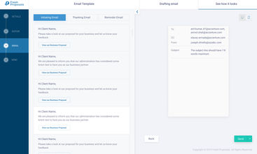 Fresh Proposals screenshot