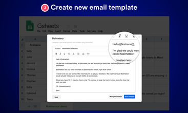 Mailmeteor screenshot