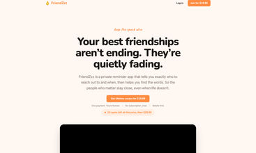 FriendZzz screenshot