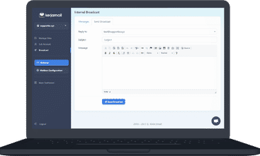 Kerjamail screenshot