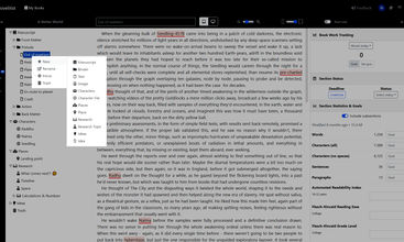 Novelitist screenshot
