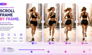 Motion Hero – GSAP Shopify scroll video screenshot