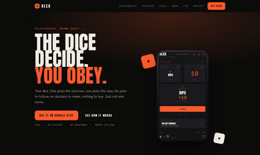 Alea Calisthenics Dice  screenshot