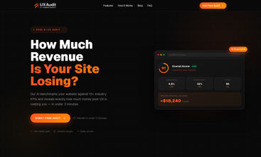 UX Audit Tool screenshot