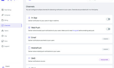 Engagespot screenshot