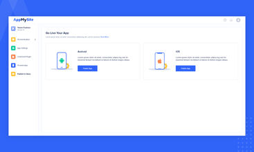 AppMySite screenshot