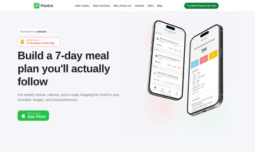 PlanEat AI screenshot