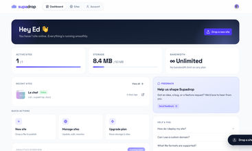 Supadrop screenshot