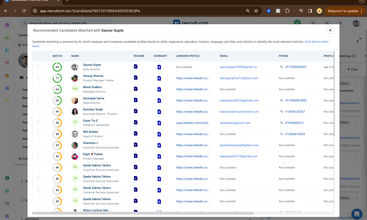 Recruit CRM screenshot