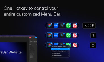 ExtraBar screenshot