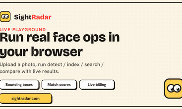 SightRadar screenshot