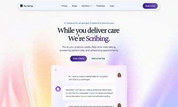 Scribing.io screenshot