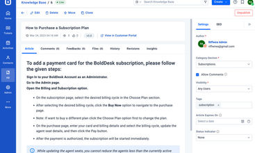 BoldDesk screenshot
