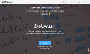 Taskiness screenshot