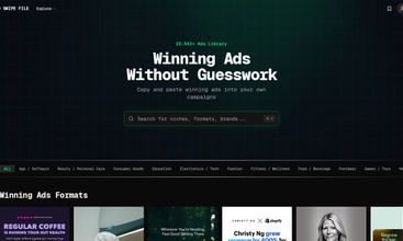 Ad Swipe File screenshot