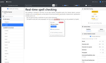 Novelitist screenshot