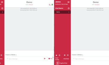 CypherChat screenshot