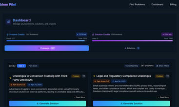 Problem Pilot screenshot
