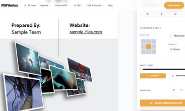 PDF Vertex screenshot