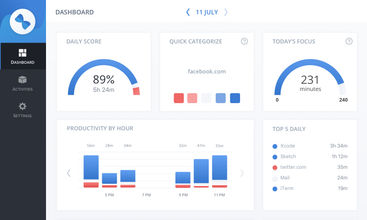 Clearminute screenshot