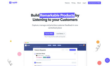 Rapidr screenshot