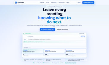 Speechara screenshot