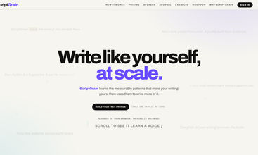 Scriptgrain screenshot