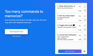 Bidbar screenshot