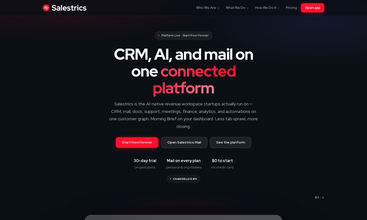 Salestrics screenshot