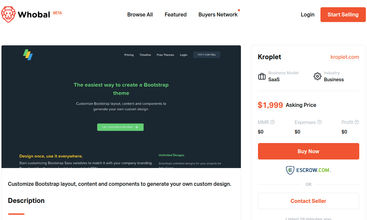 Whobal screenshot
