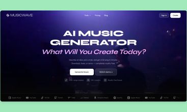 MusicWave.ai screenshot