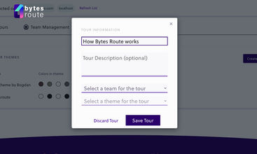 Bytes Route screenshot