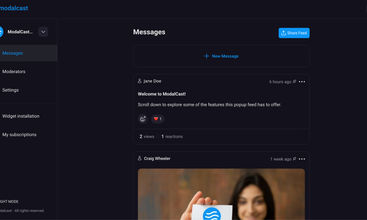 ModalCast screenshot