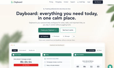 Dayboard screenshot