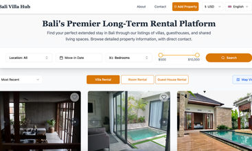 Bali Villa Hub screenshot