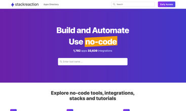StackReaction screenshot