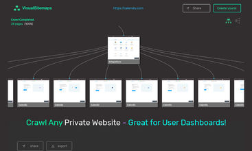 VisualSitemaps screenshot