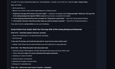 vidfora screenshot