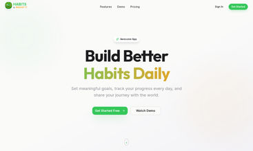 Habits by Radost IT screenshot