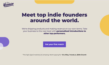 Founders' Club screenshot
