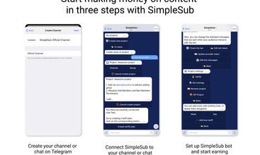 SimpleSub screenshot