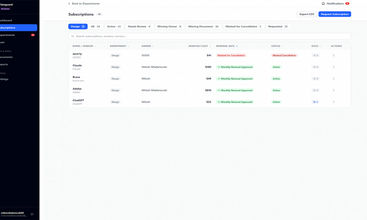Costloop screenshot